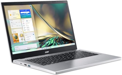 Acer Aspire 3 A315-24P-R7VH Slim Laptop | 15.6" Full HD IPS Display | AMD Ryzen 3 7320U Quad-Core Processor | AMD Radeon Graphics | 8GB LPDDR5 | 128GB NVMe SSD | Wi-Fi 6 | Windows 11 Home in S Mode