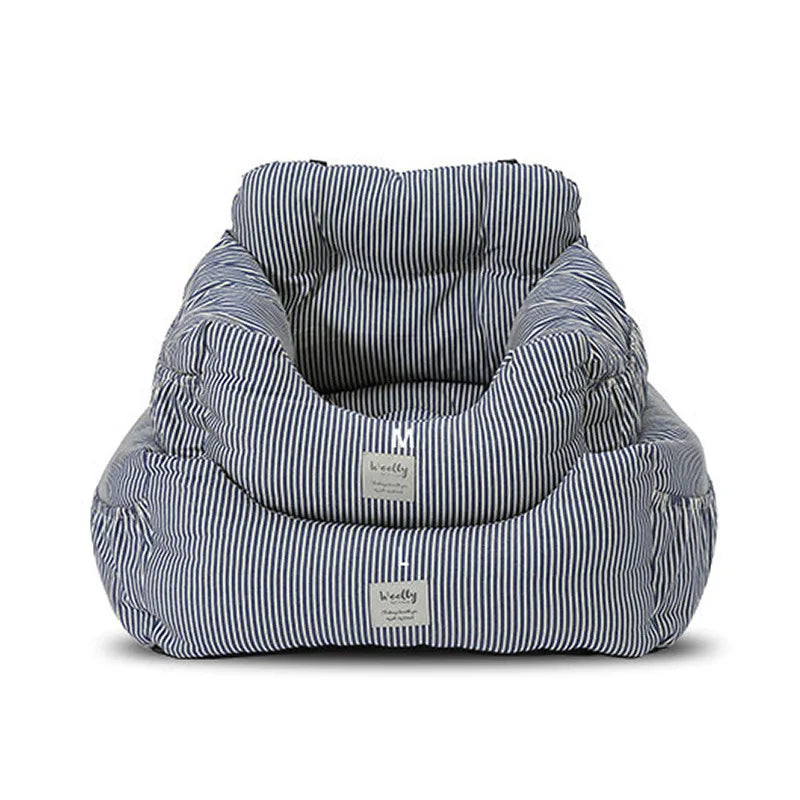 2 in 1 Pet Dog Carrier Folding Pet Car Seat Pad Safe Carry House Puppy Bag Car Travel Accessories Waterproof Dog Seat Bag Basket