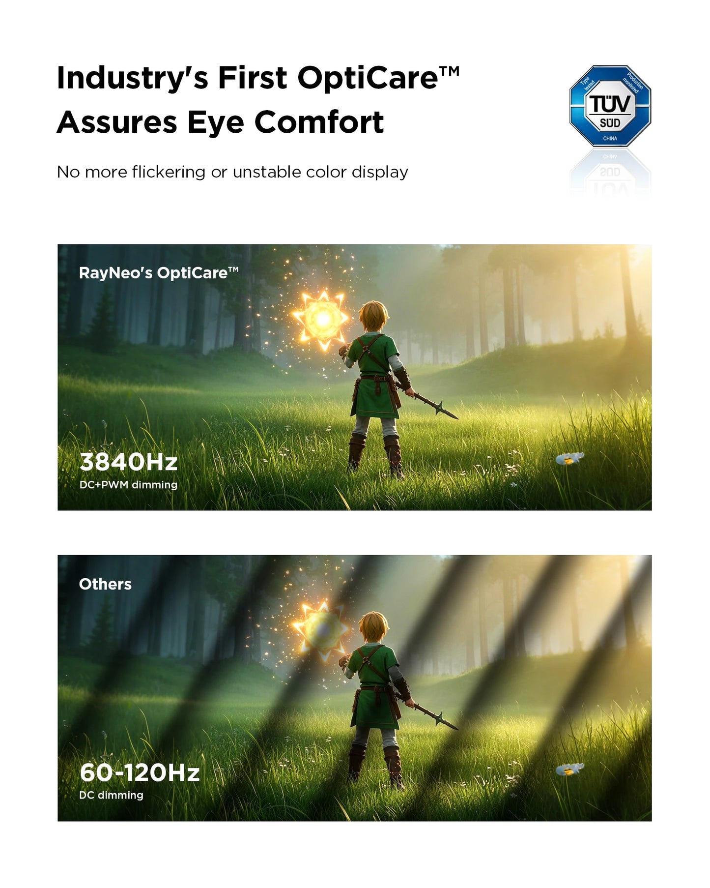 RayNeo Air 3S AR Glasses Micro OLED Screen Display 3D HD Private Cinema Pocket TV for Mobile Phone Computer Game Machine
