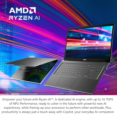 Acer Aspire 3 A315-24P-R7VH Slim Laptop | 15.6" Full HD IPS Display | AMD Ryzen 3 7320U Quad-Core Processor | AMD Radeon Graphics | 8GB LPDDR5 | 128GB NVMe SSD | Wi-Fi 6 | Windows 11 Home in S Mode