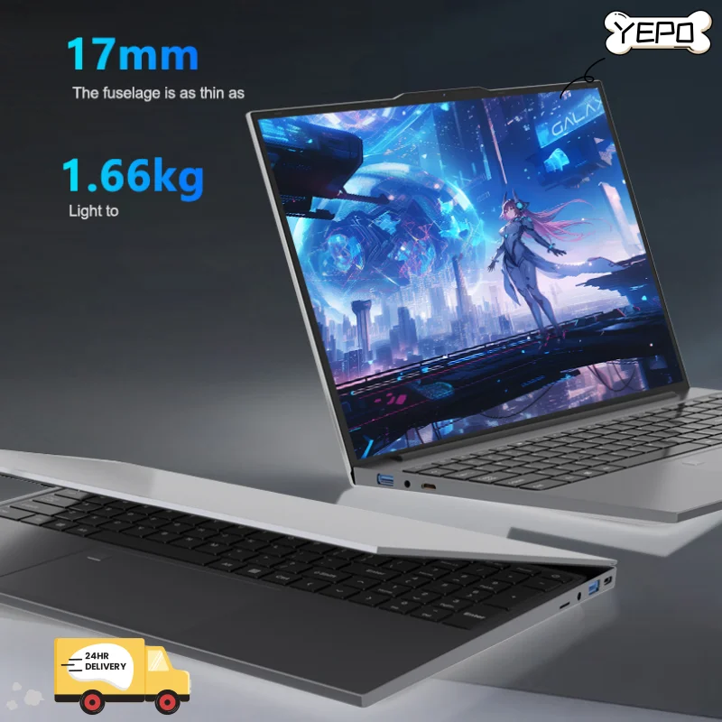 YEPO Gaming laptops  Intel Core i7-6500U 32GB Ram 2TB SSD Windows 11 Notebooks Backlit Wifi Computer PC Gaming Laptop Computer