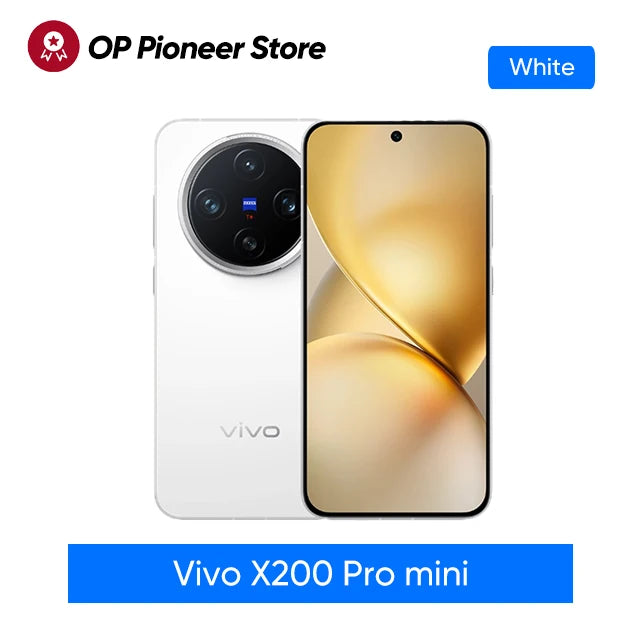 New Vivo X200 Pro Mini Mobile Phone 6.31"AMOLED 120HZ Display   Dimensity 9400 Android 15.0 OTA 5700mAh 90W Charge 50.0MP Camera