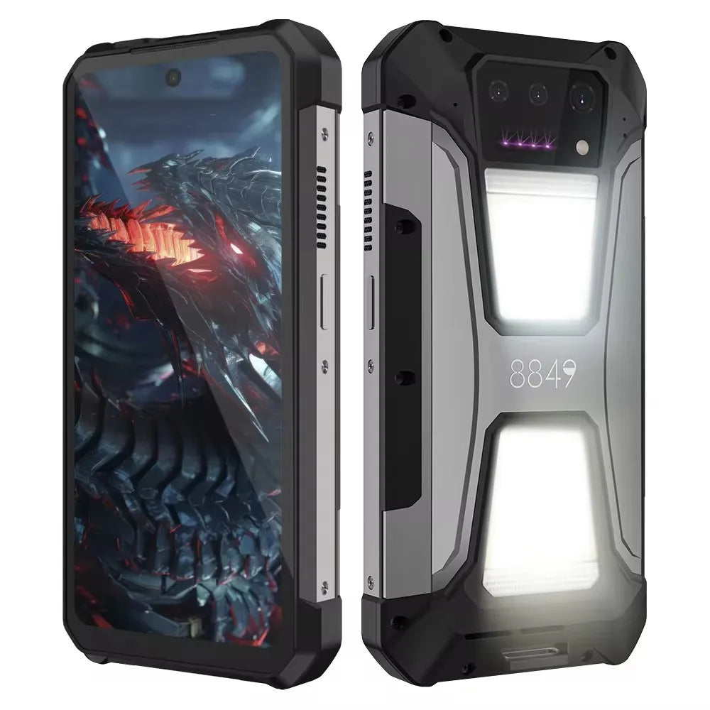 8849 Tank 2 PRO Projector Rugged Smartphone Android 2.4K 24GB 512GB 100MP Camera 23800mAh 120W Dual Sim OTG Phone