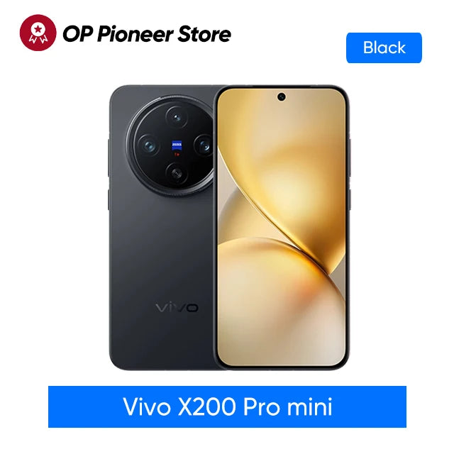 New Vivo X200 Pro Mini Mobile Phone 6.31"AMOLED 120HZ Display   Dimensity 9400 Android 15.0 OTA 5700mAh 90W Charge 50.0MP Camera